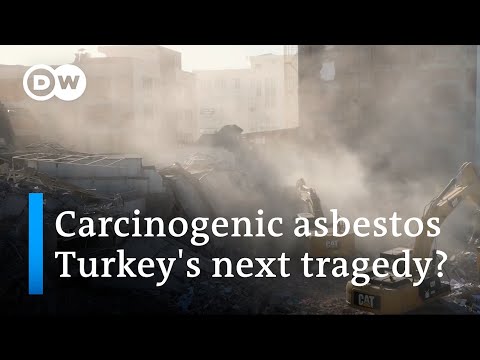 Turkey: Asbestos contamination could lead to many more deaths after the earthquake | DW News