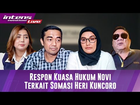 Terkait Somasi Hery Kuncoro Sudah Lampui Waktu, Begini Penjelasan Kuasa Hukum Novi