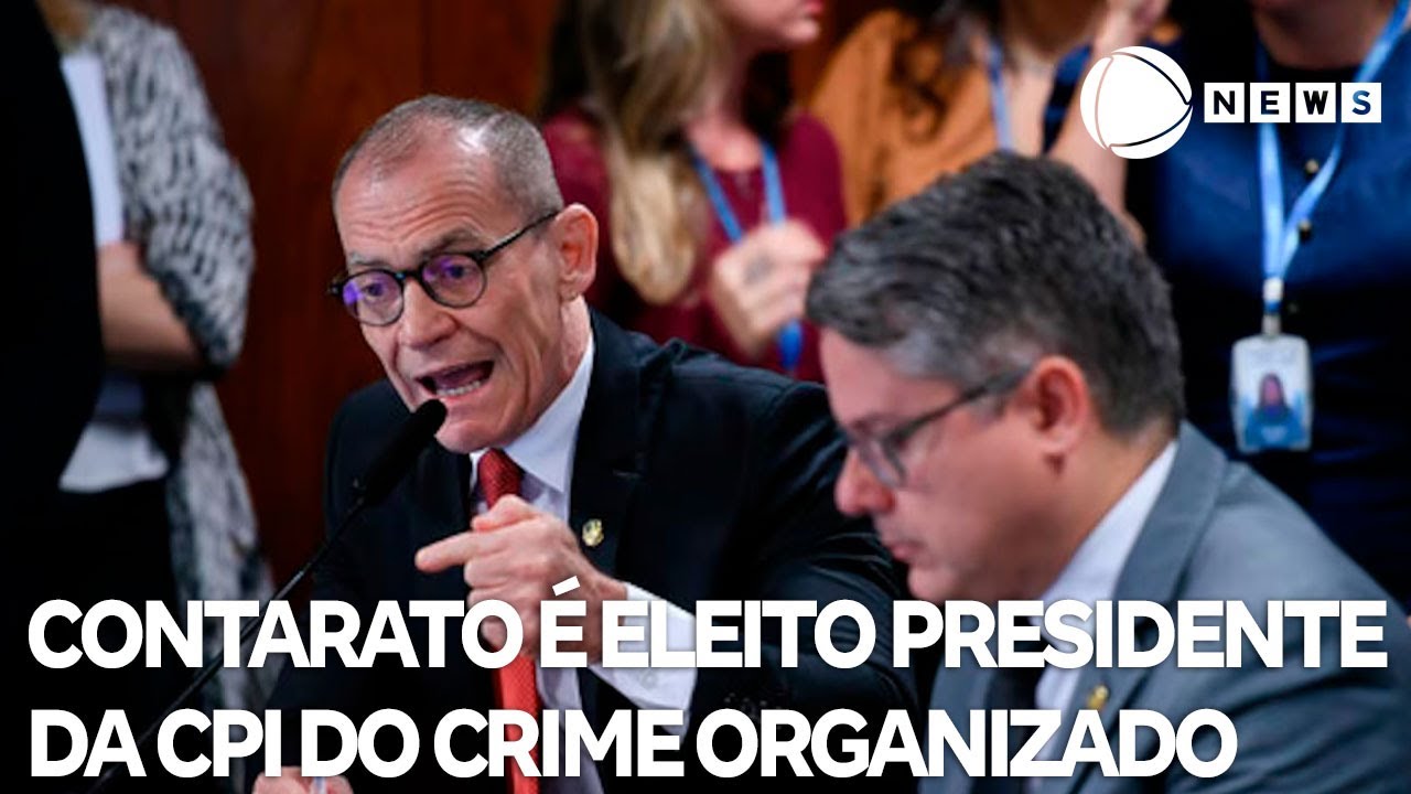 Fabiano Contarato é eleito presidente da CPI do Crime Organizado TV Online Fabiano Contarato é eleito presidente da CPI do Crime Organizado
