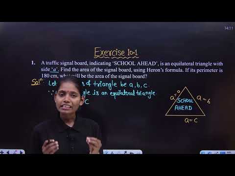 class 9 mathematics chapter 10 | heron's formula class 9 | ncert class 9 maths chapter 10
