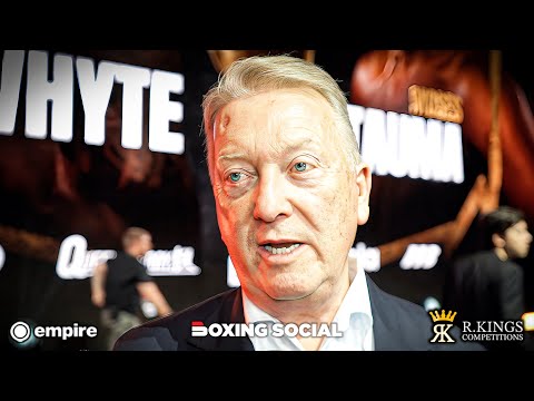 “IS THERE SOMEONE TO TEST ITAUMA?” FRANK WARREN REACTS TO SAVAGE MOSES ITAUMA KO OVER DILLIAN WHYTE