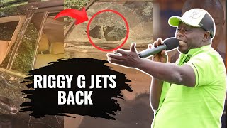 Drama as DP Rigathi Gachagua Jets Back to Kenya