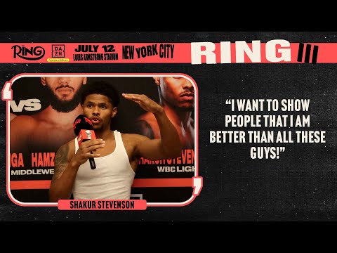 “Tank Davis Acts Like I’ve Done NOTHING!” Shakur Stevenson On Future Fight & William Zepeda Clash