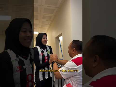 Terimakasih Bpk.Achmad rizal atas Supportnya🥰 #trending #megawatihangestri #volleyball #manisabbsk