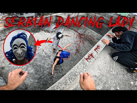 SERBIAN DANCING LADY REAL LIFE ESCAPE 53.0 | Horror Parkour Pov Short | Bubbles 3Run