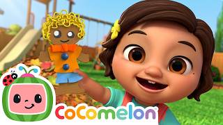 Nina Builds a New Best Friend! 🎨 Pin Pon Paper Doll Song | CoComelon Nursery Rhymes & Kids Songs