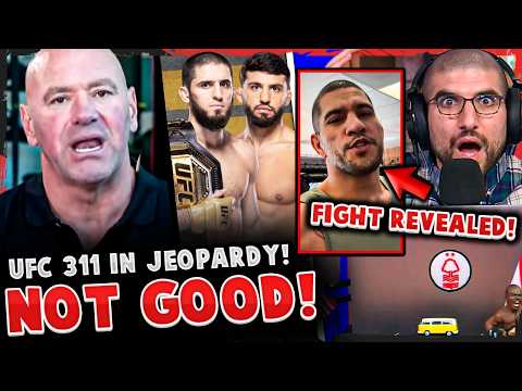 UFC 311 IN JEOPARDY + may be MOVED!? Alex Pereira NEXT FIGHT REVEALED!?