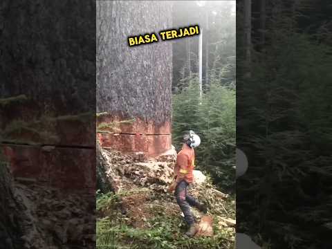 Keputusan penebang pohon terbesar yang mengejutkan ๐ฑ #shorts