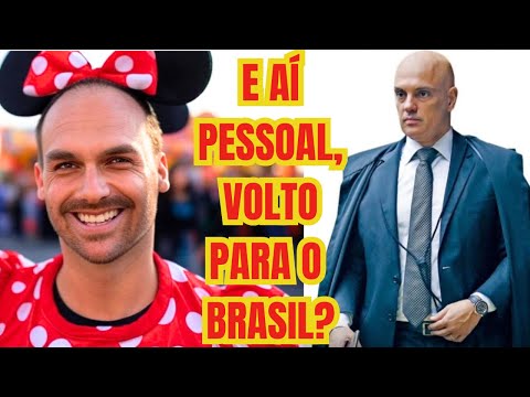 EDUARDO SE DESESPERA E POSTA ENQUETE PRA SABER SE FOGE PARA OS EUA OU NÃO, GAYER SURTANDO - EMBOLADA