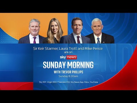 Watch live: Sunday Morning with Trevor Phillips, presented by Wilfred Frost: Former US VP Mike Pence
