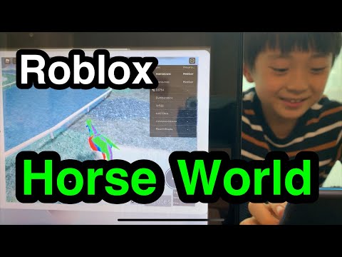roblox horse world videos