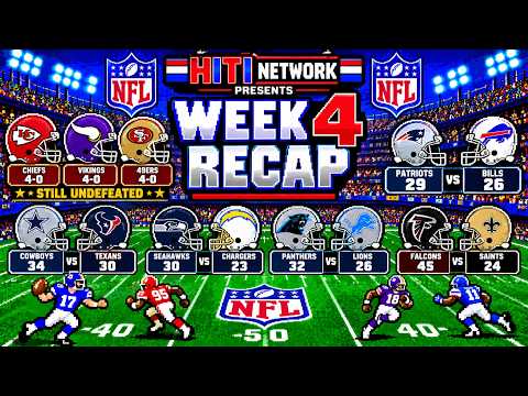 🏈 HITI Network NFL Week 4 Recap