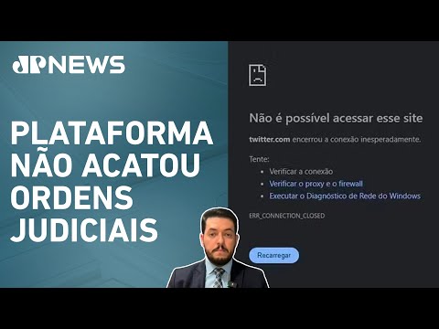 Saiba próximos passos após bloqueio da rede social X no Brasil; Diego Tavares analisa