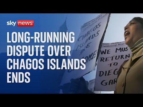 UK hand Mauritius sovereignty of Chagos Islands following a long-running dispute