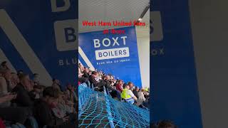 West Ham United fans at Ibrox #hammers #football #rangers #friendly #scotland #eastenders #fyp