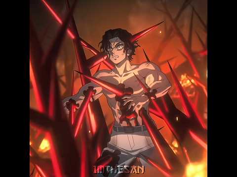 Crazy Blood Demon Art🤯🩸 #fyp #kny #demonslayer #foryou