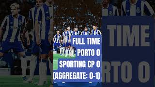 Porto 0-0 Sporting CP (0-1 on Aggregate) | Taca de Portugal semi final 2nd leg 2025/26