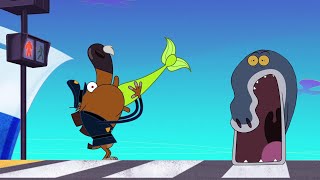 ZIG e SHARKO 🌴 Será que eles vão cruzar a tempo? | Desenho Animado em português
