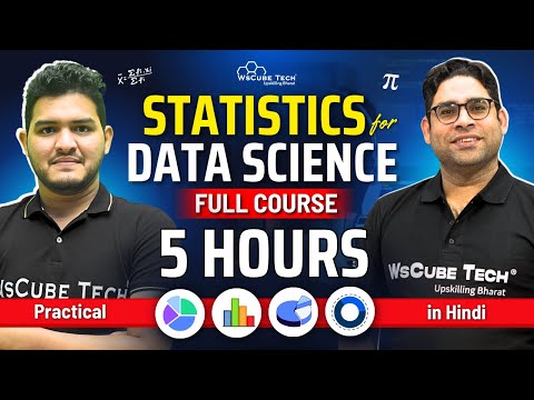 Statistics for Data Science: Full Course for Beginners in 5 Hours | Probability and Statistics 2024