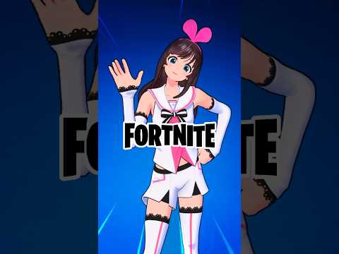 FORTNITE x KIZUNA AI 😲🔥 SKINS y COSMETICOS #fortnite #fortniteclips #shorts