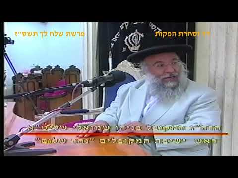 מרן רבנו עובדיה יוסף זצוק"ל זיע"א פרשת שלח לך תשס"ז הלכות שבת המקדם הגאון הרב שמעון בלוקה שליט"א