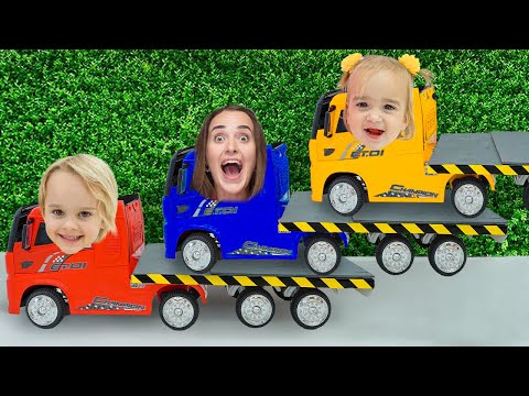 فلاد ونيكي - قصص مضحكة مع سيارات لعب الأطفال