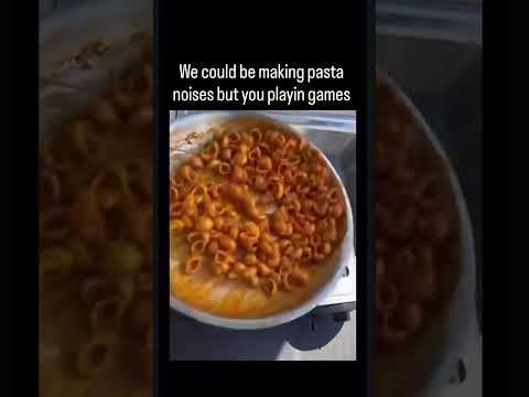 Alpha Wolfman - We could be making pasta noises but you playin games