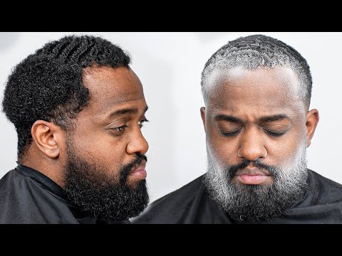 🔥 TRANSFORMATION 🔥 CLIENT PAYS $500 FOR THIS HAIRCUT/ LOW MID FADE/ FADED BEARD / HAIRCUT TUTORIAL