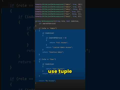 Tuple switch is awesome in C#