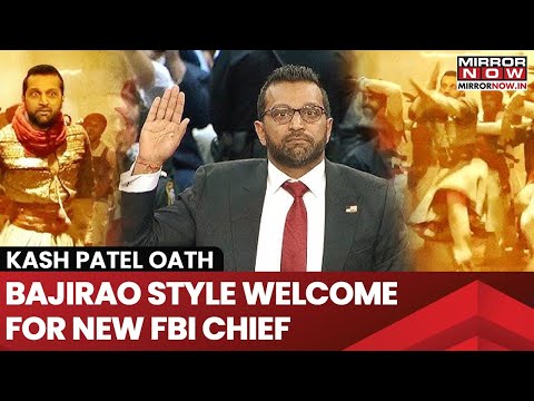 Kash Patel Gets ‘Bajirao’ Style Welcome From Donald Trump’s Aid After Taking Oath As New FBI Chief