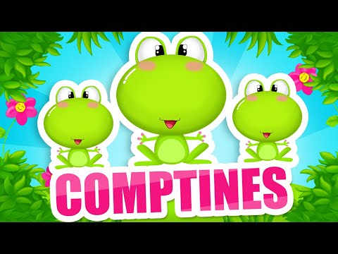 5 Petites Grenouilles | Comptines et Chansons pour Enfants | Titounis
