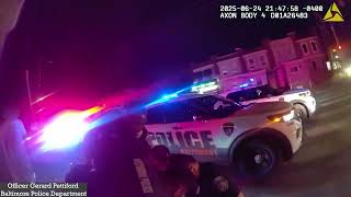 Baltimore Police Department Police-Involved In-Custody Death 06-24-25 Footage