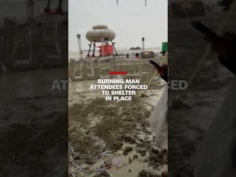 Burning Man attendees forced to shelter in place