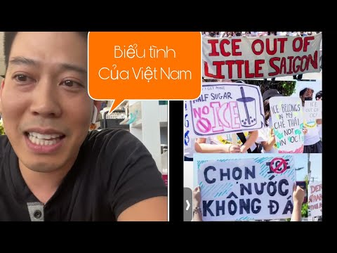 Người Việt Ca li đi Biểu tình# mà nó ngộ#biểu tình kiểu gen z