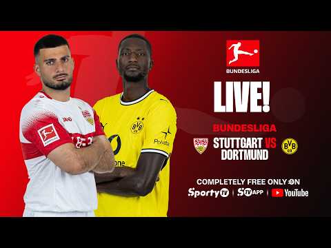 LIVE | VfB Stuttgart vs Borussia Dortmund | Bundesliga | SportyTV