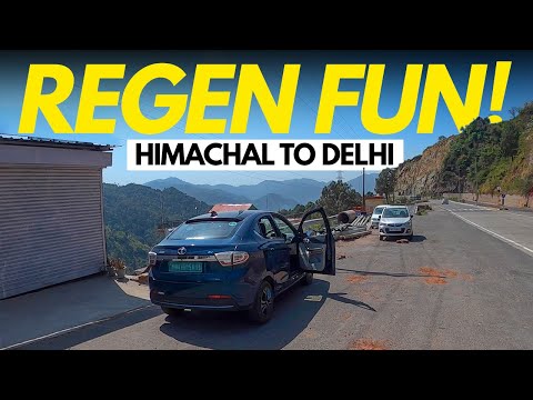Tata Tigor EV: Himachal to Delhi Regen Fun