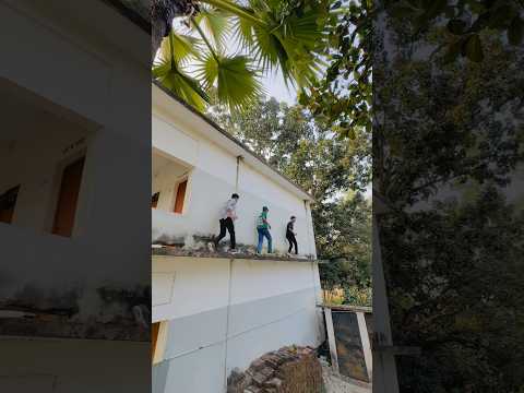 বল্টু,চল্টু কে নিয়ে ইলোমিলো স্ট্যান্ট পারকুর🐸 #youtubeshorts #foryou #crazy #reaction #reels #short