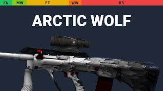 AUG Arctic Wolf Wear Preview