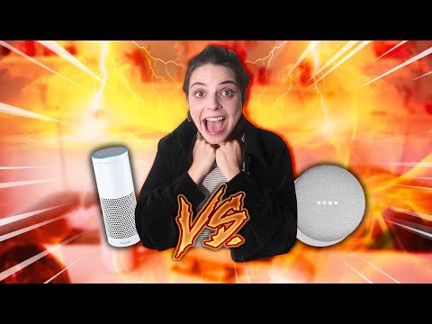 PELEA DE AMAZON ALEXA VS GOOGLE HOME - GisselleKuri