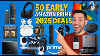Best Amazon Prime Day 2025 Deals!🔥 Top 50 Best Prime Day 2025 Deals - Don’t Miss Out!