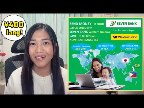 PERA PADALA thru ATM at 7 Eleven! (Seven Bank x Western Union Remittance Service)