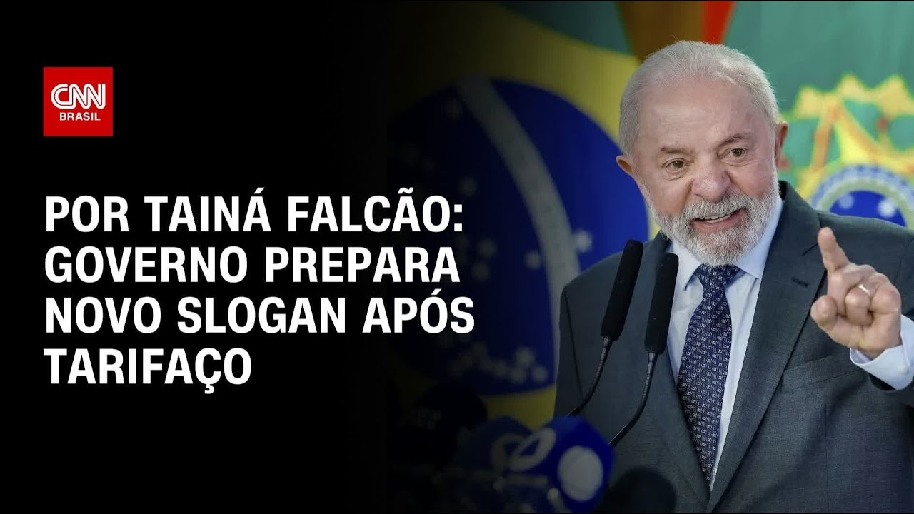 Governo prepara novo slogan após tarifaço de Trump | BASTIDORES CNN