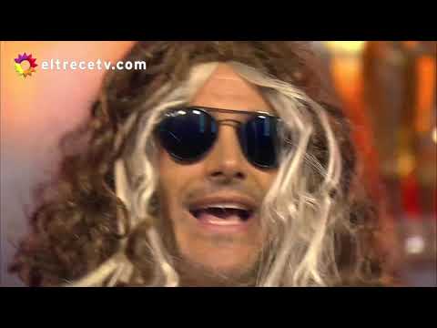 Hernán Drago imitó a Steve Tyler y cantó un clásico de Aerosmith