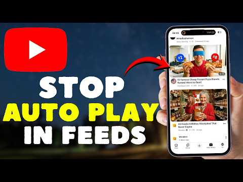 Stop YouTube From Auto-Playing Videos in Your Feed