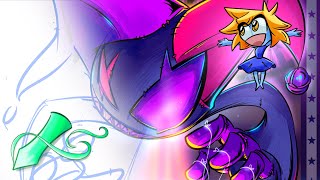 "Violet vs Dummy" Official Poster Speedpaint (Update)