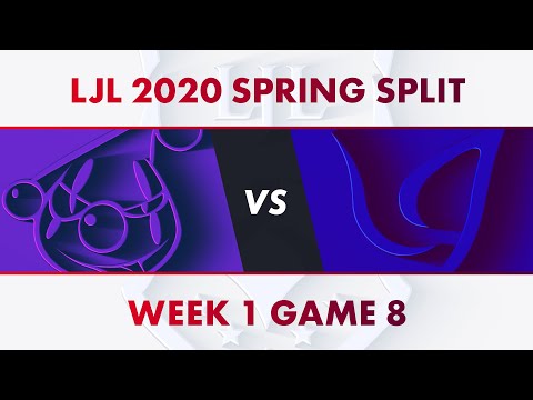 RJ vs CGA｜LJL 2020 Spring Split Week 1 Game 8
