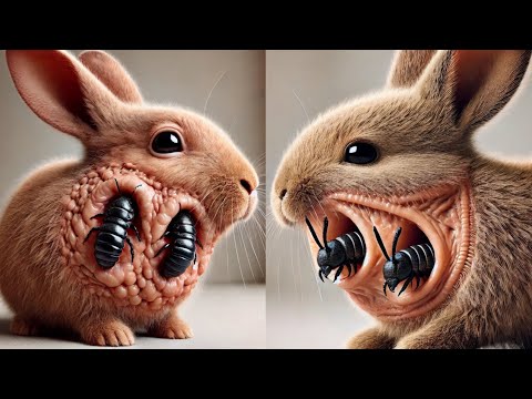 Removing 2 Immense Botflies From Poor Bunny's Chest (Par 28)