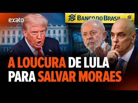 Lula DESAFIA Trump para BLINDAR Moraes das SANÇÕES da Lei Magnitsky que podem QUEBRAR os bancos