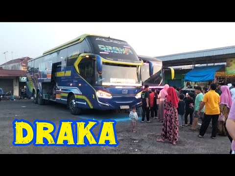 BUS STJ DRAKA SAAT MASIH JALAN TAWANGMANGU