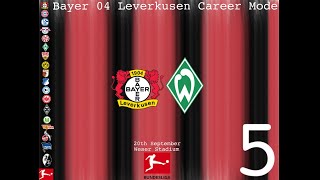 Bayer Leverkusen vs Werder Bremen - Close Shave | Bayer Leverkusen Career Mode